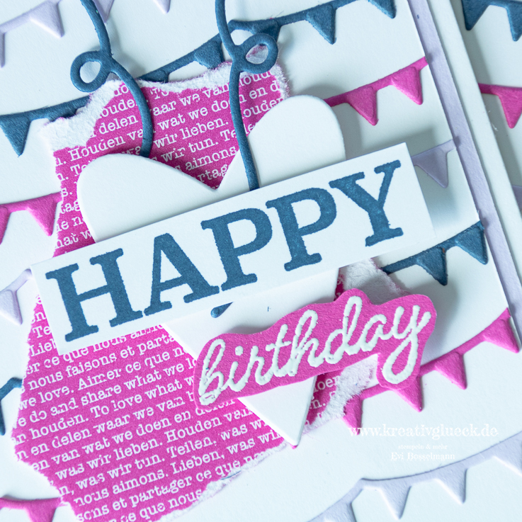 Geburtstagskarte "Happy Birthday"