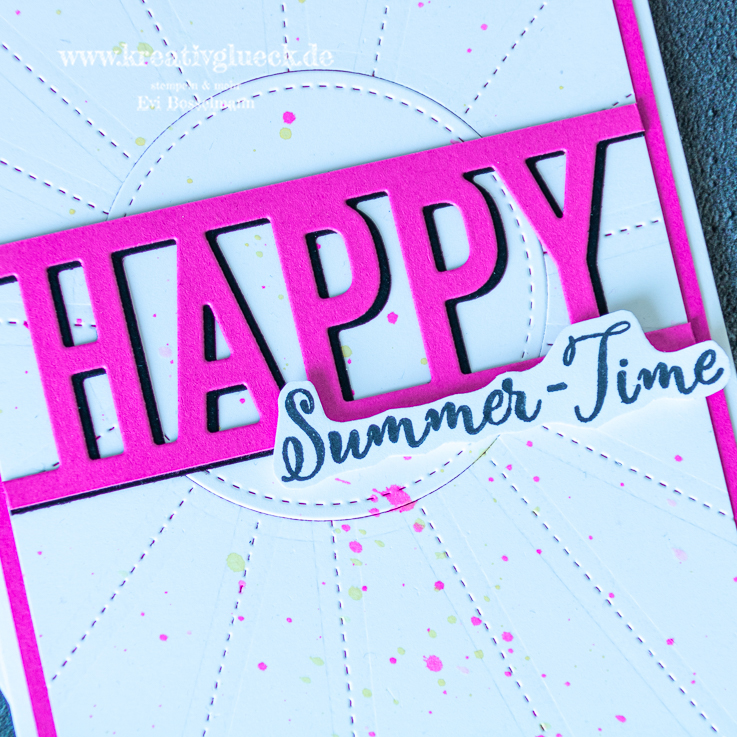 Grußkarte "Happy Summer-Time"