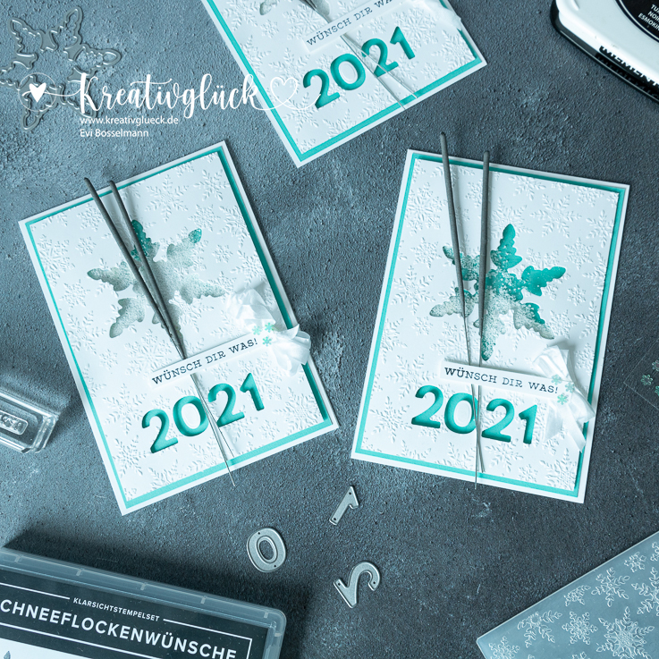 Wunsch-Karte fürs neue Jahr 2021